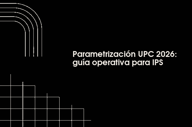 parametrización UPC 2026